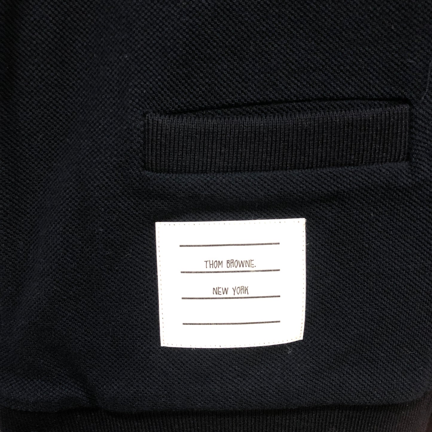 Thom Browne Classic V-Neck Cardigan Size 38 Dark Navy