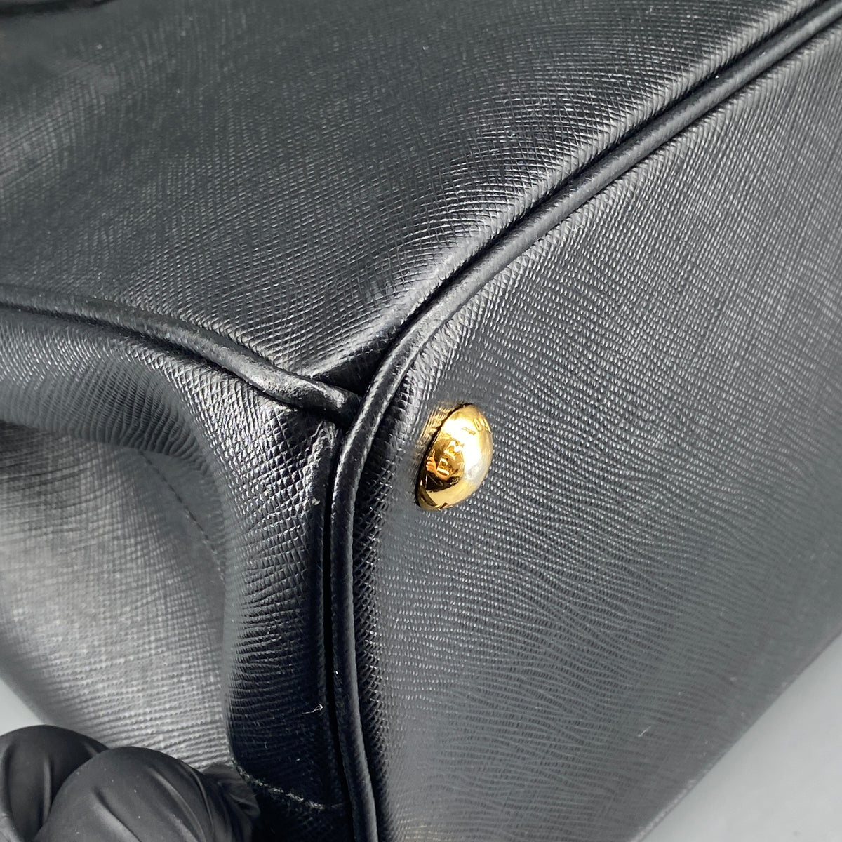 Prada Galleria Large  Bag Black Saffiano Leather
