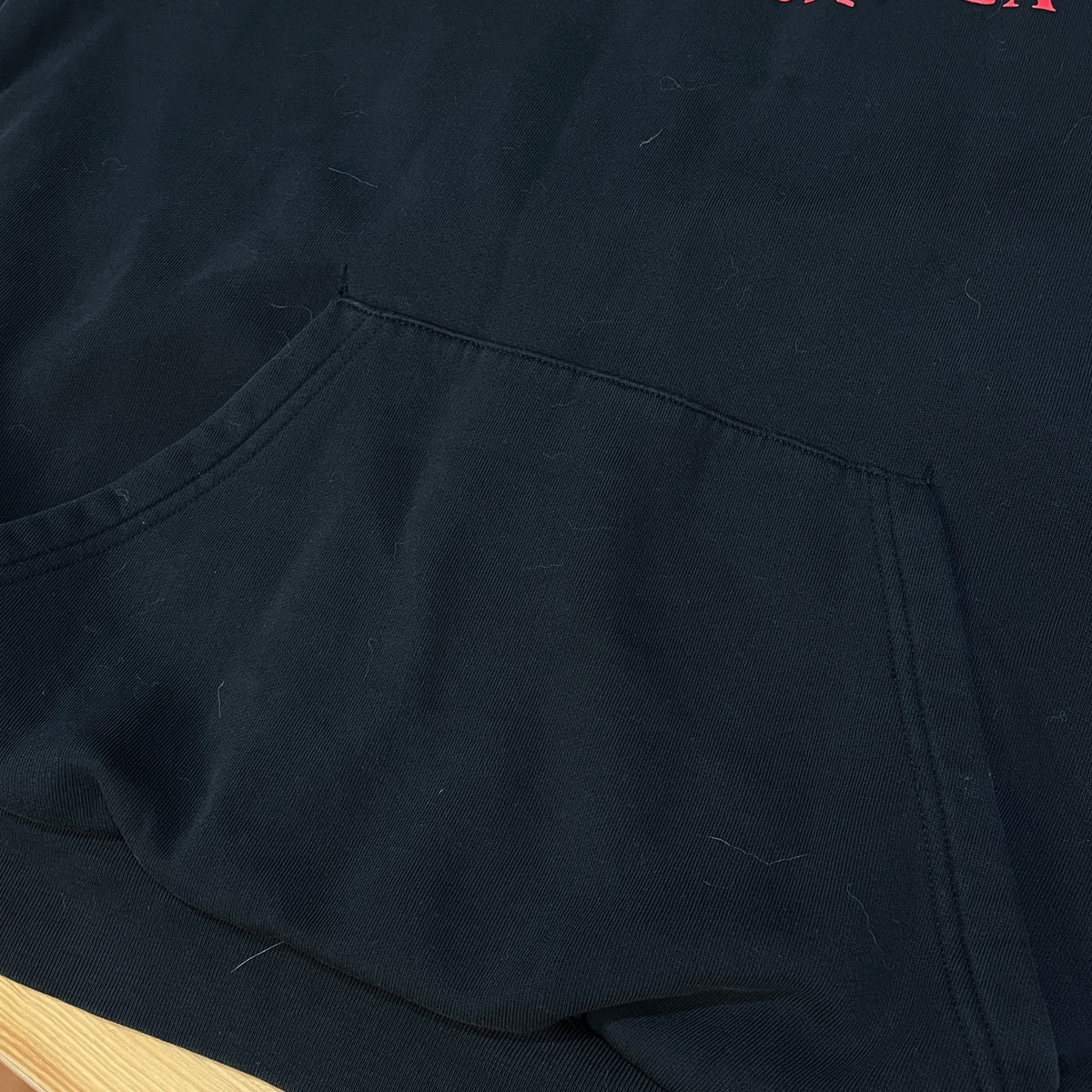 Balenciaga Navy blue  BB Logo Print Pullover Hoodie Size XXL