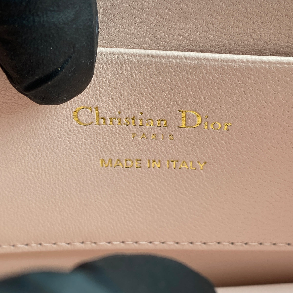 Christian Dior Miss Caro Mini Bag Powder Pink Lambskin