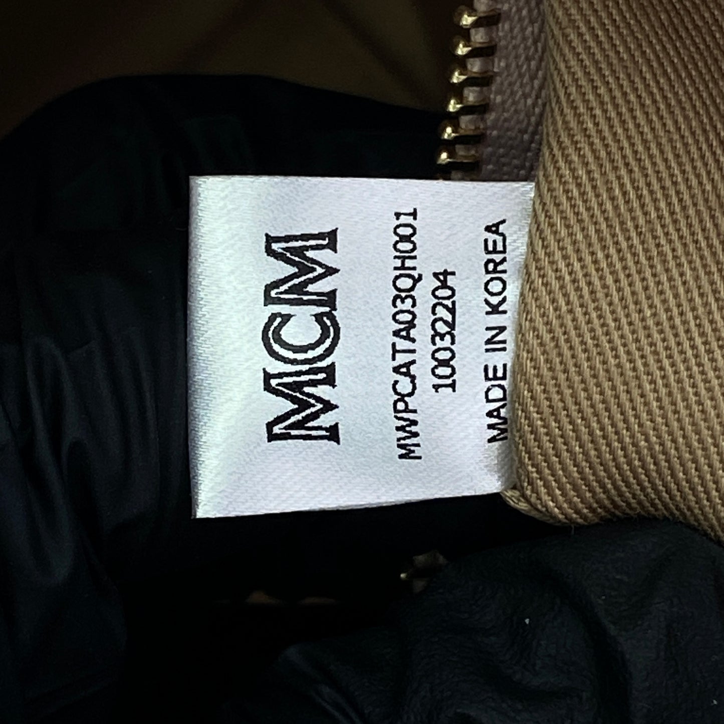 MCM Blush Pink Visetos Medium Tote Bag