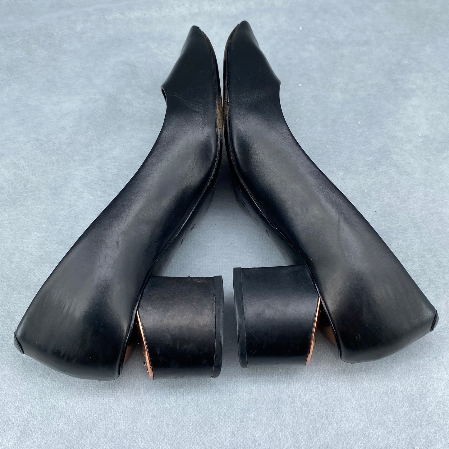 Alexander Women‘s Wang Block Heel Pumps Size 36 Black
