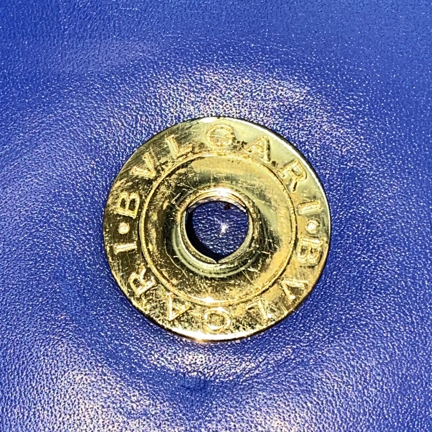 Bvlgari Royal Blue Serpenti Forever Flap Crossbody Bag