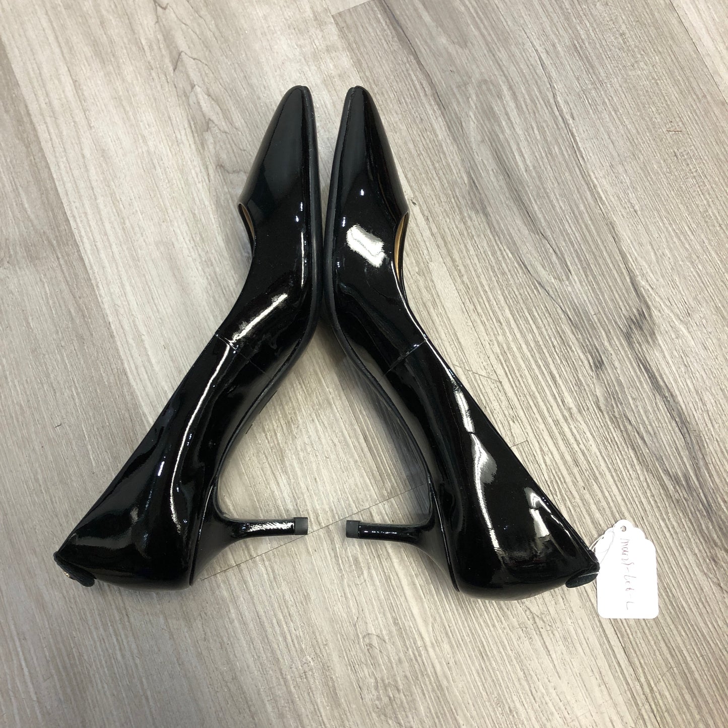 Michael Kors Patent Leather Pointed Toe Pumps 5.5M Black