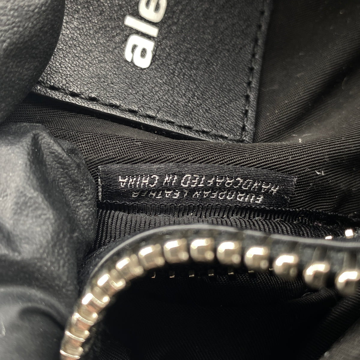 Alexander Wang Mini Camera Crossbody Bag Black Leather