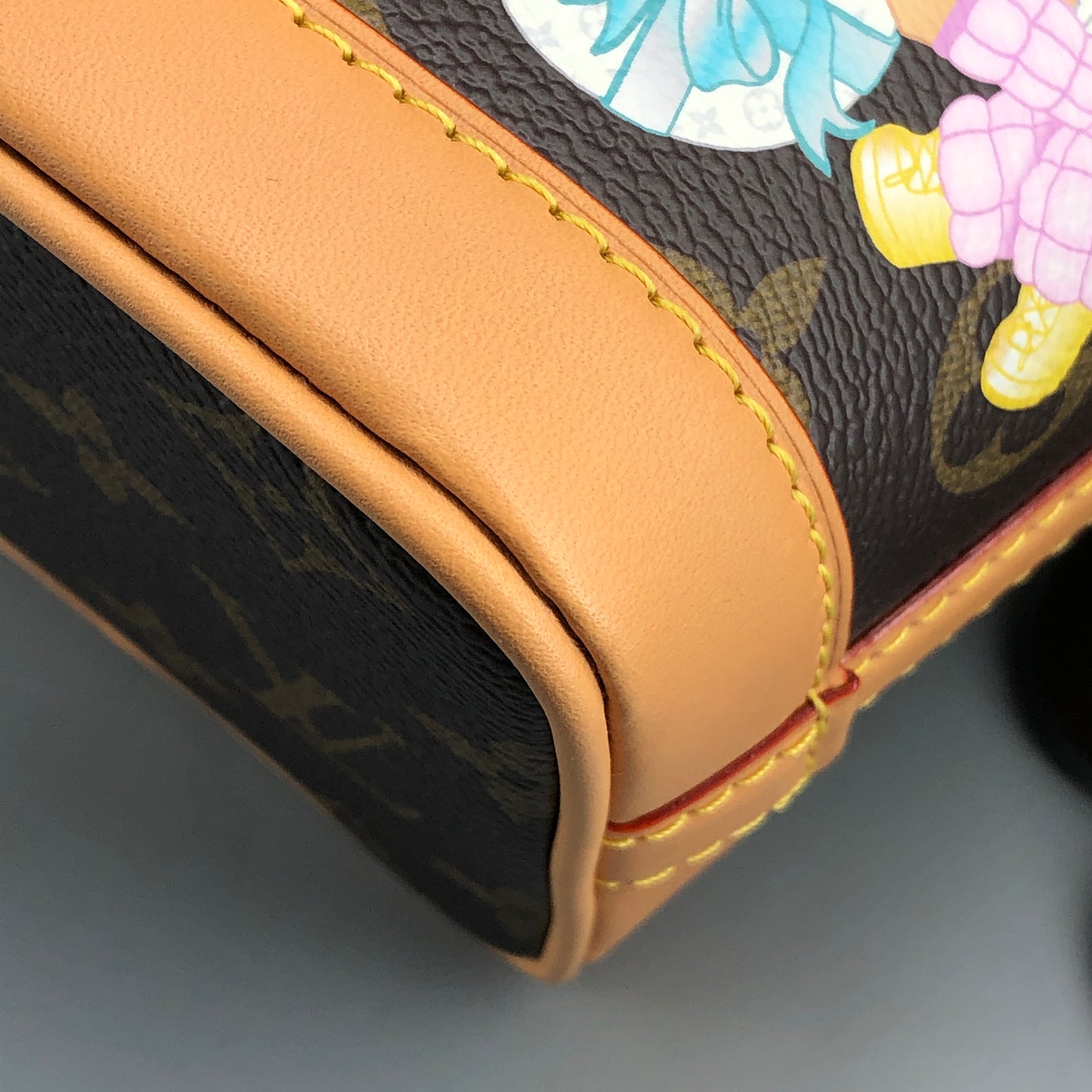 Louis Vuitton Nano Noé Limited  Edition Vivienne Xmas Bucket Bag Brown