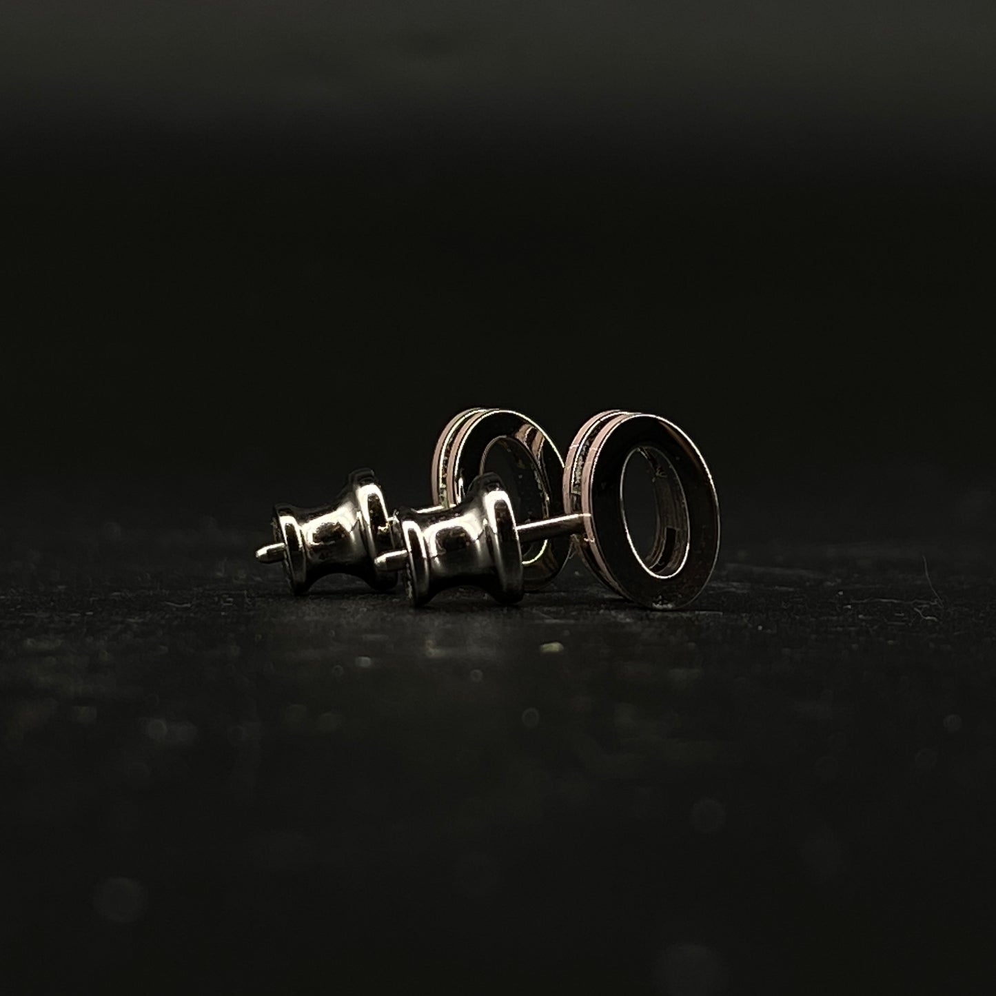Hermes Blush Pink Pop H Stud Earrings