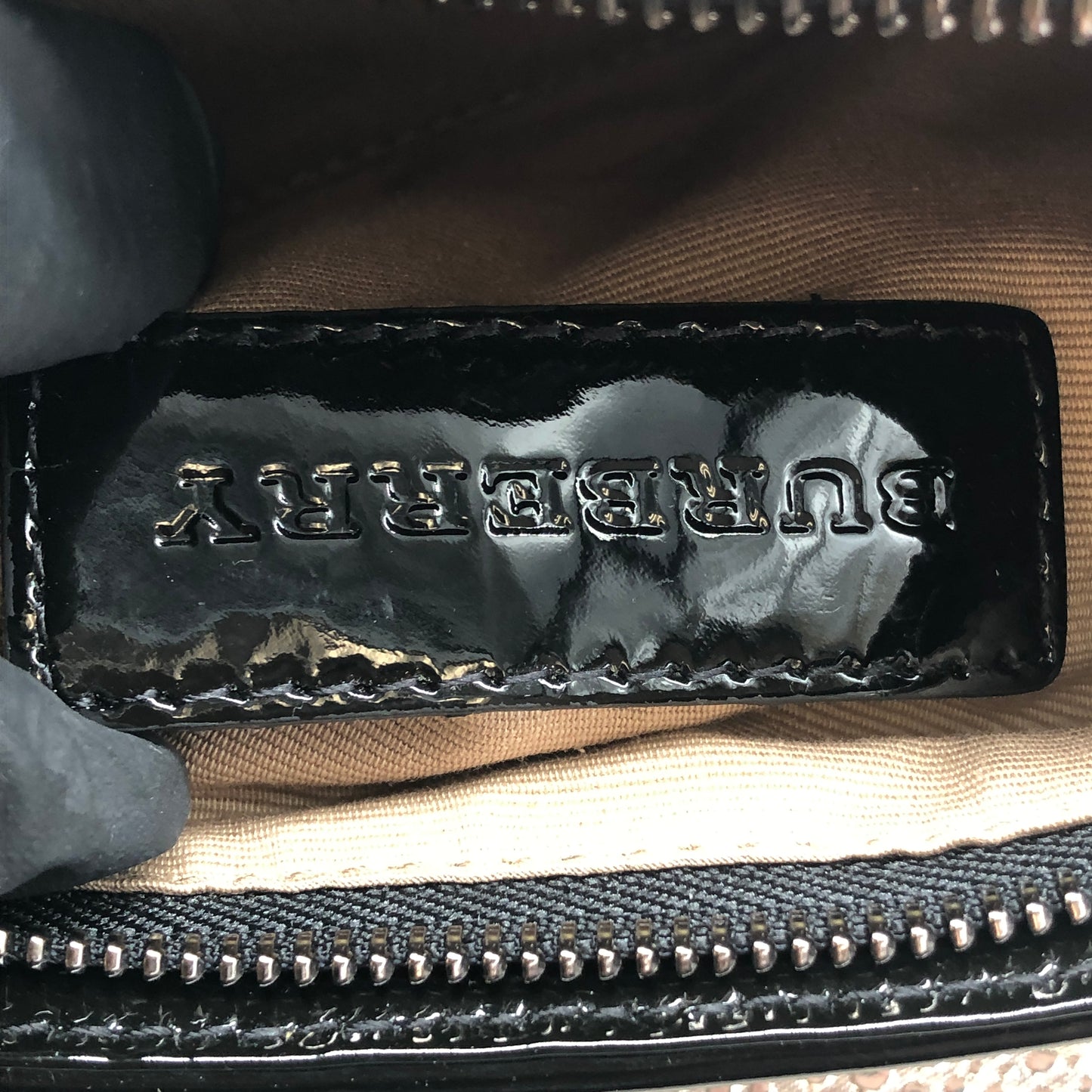 Burberry Nova Check Beige Shoulder Bag