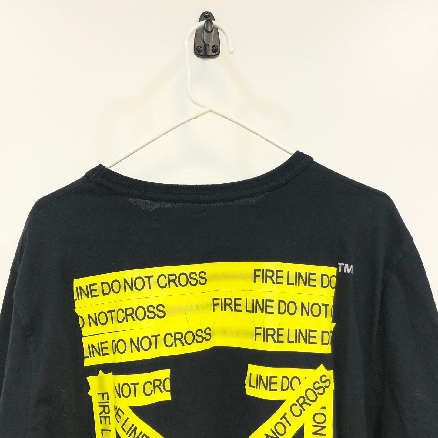 Off‑white Black Short Sleeve Graphic T‑Shirt Size S