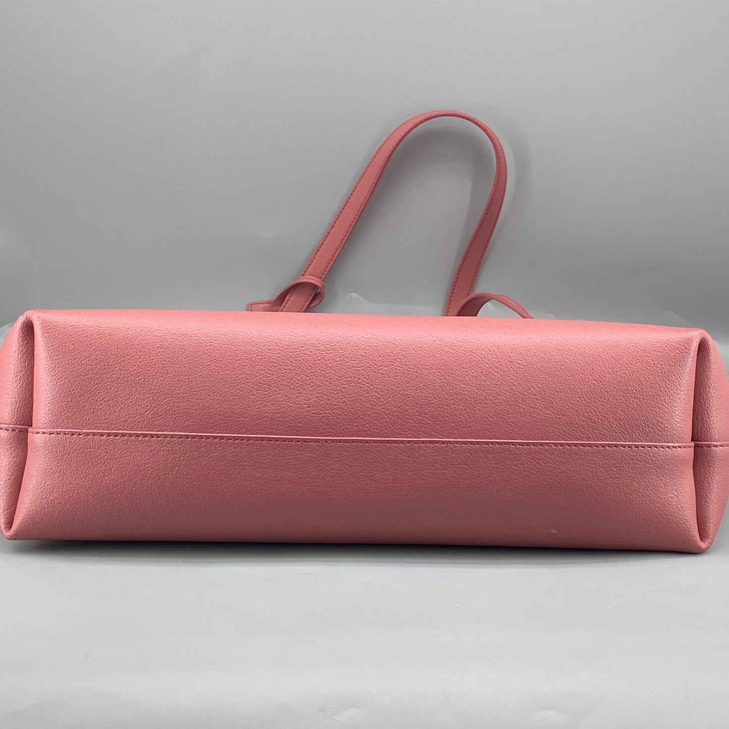 Saint Laurent Pink Calfskin Leather Shopping Tote Bag