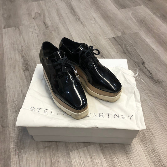Stella McCartney Women's Elyse Platform Oxford Shoes 36 Black