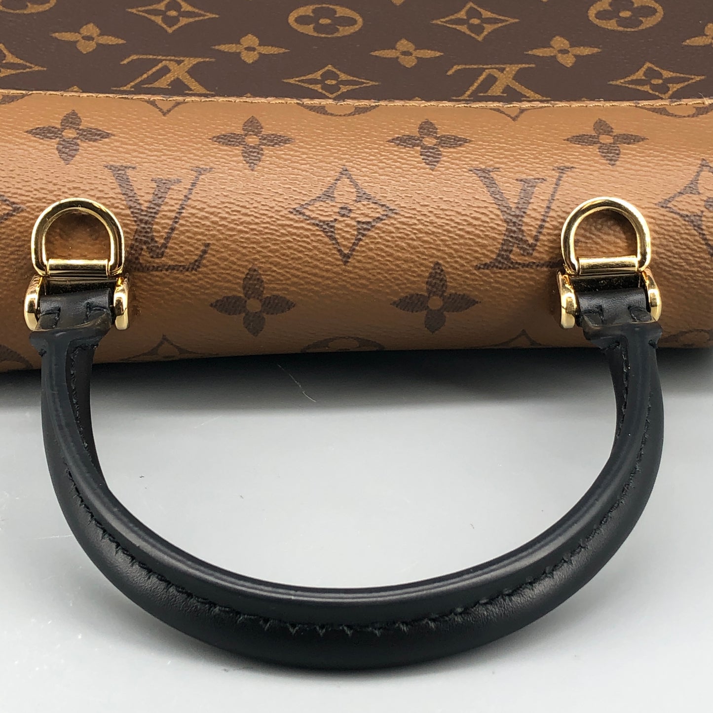 Louis Vuitton Monogram Reverse Tilsitt Bag Brown