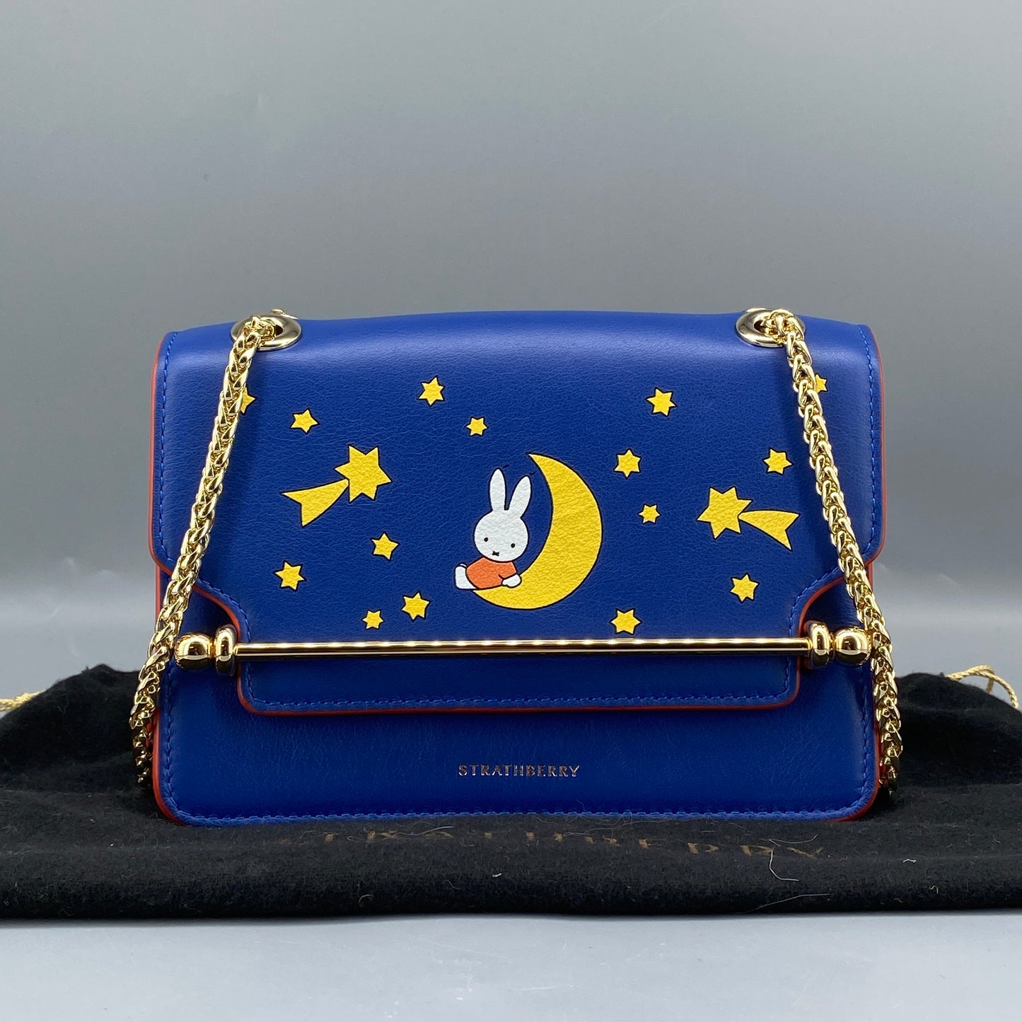 Strathberry x Miffy NWT Blue Crossbody Bag