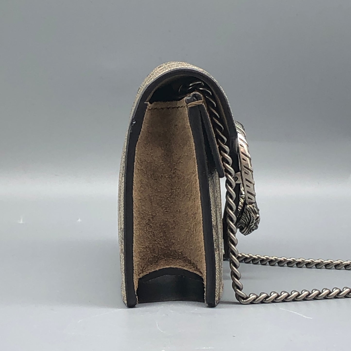 Gucci Dionysus GG Supreme Chain Bag Beige