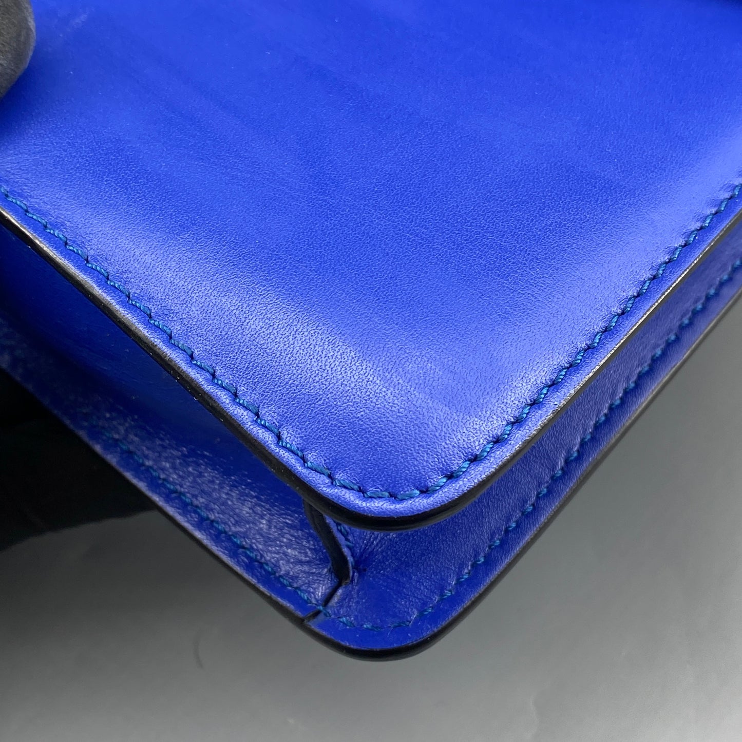 Bvlgari Royal Blue Serpenti Forever Flap Crossbody Bag