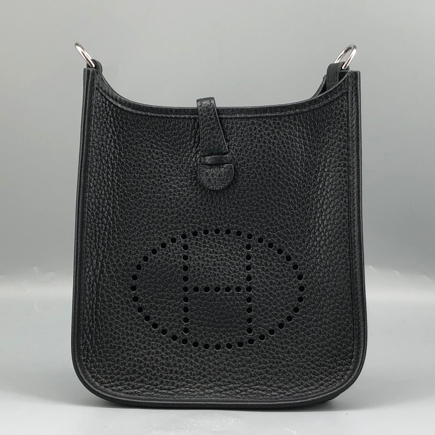 Hermes 2018 Evelyne TPM Black Crossbody Bag