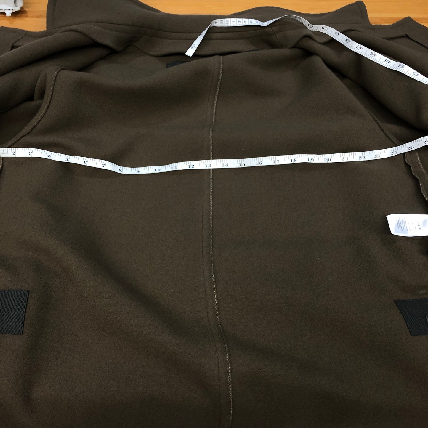 Lemaire Coat Size S Grey-Brown