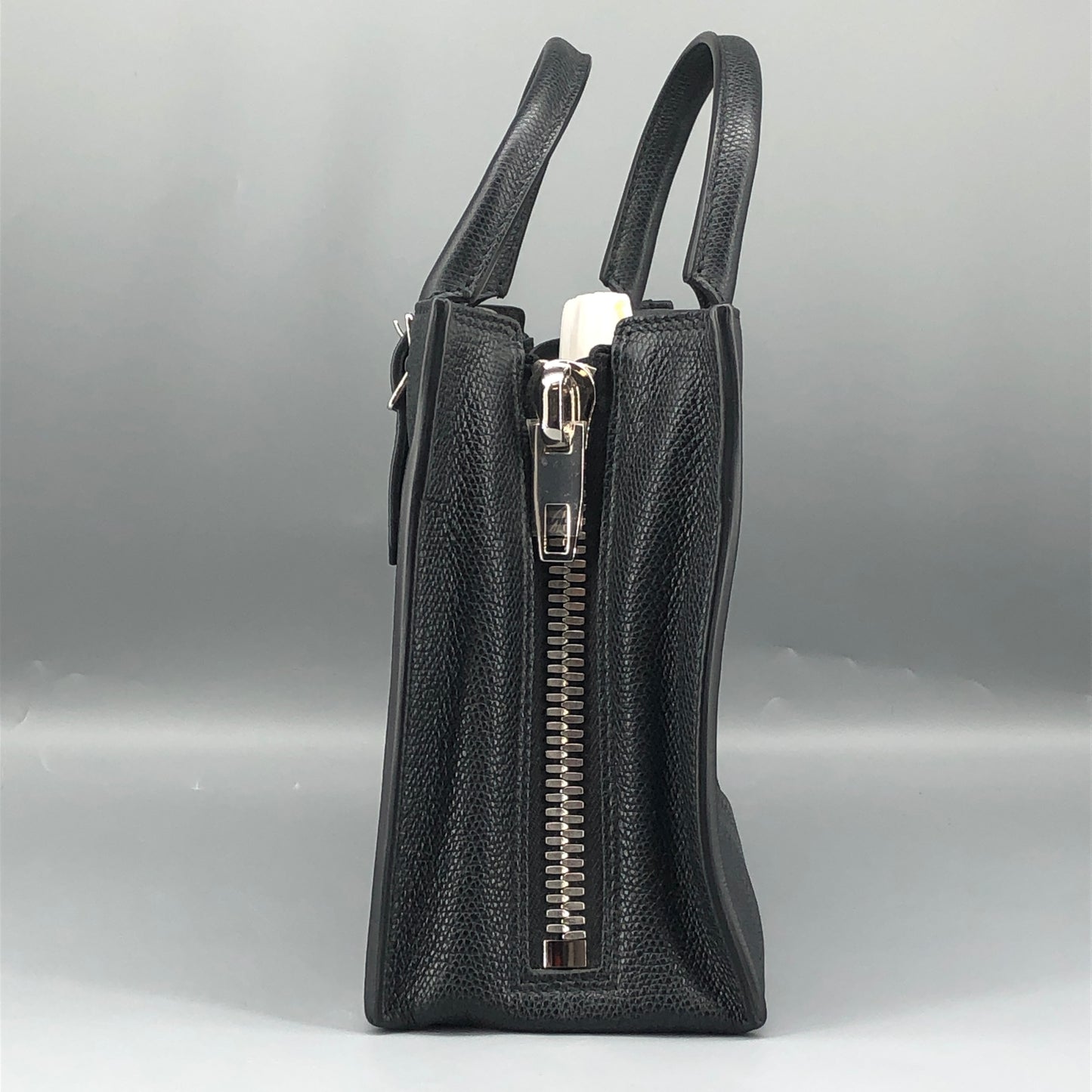 Balenciaga Everyday Small Tote Bag Black Grain Leather