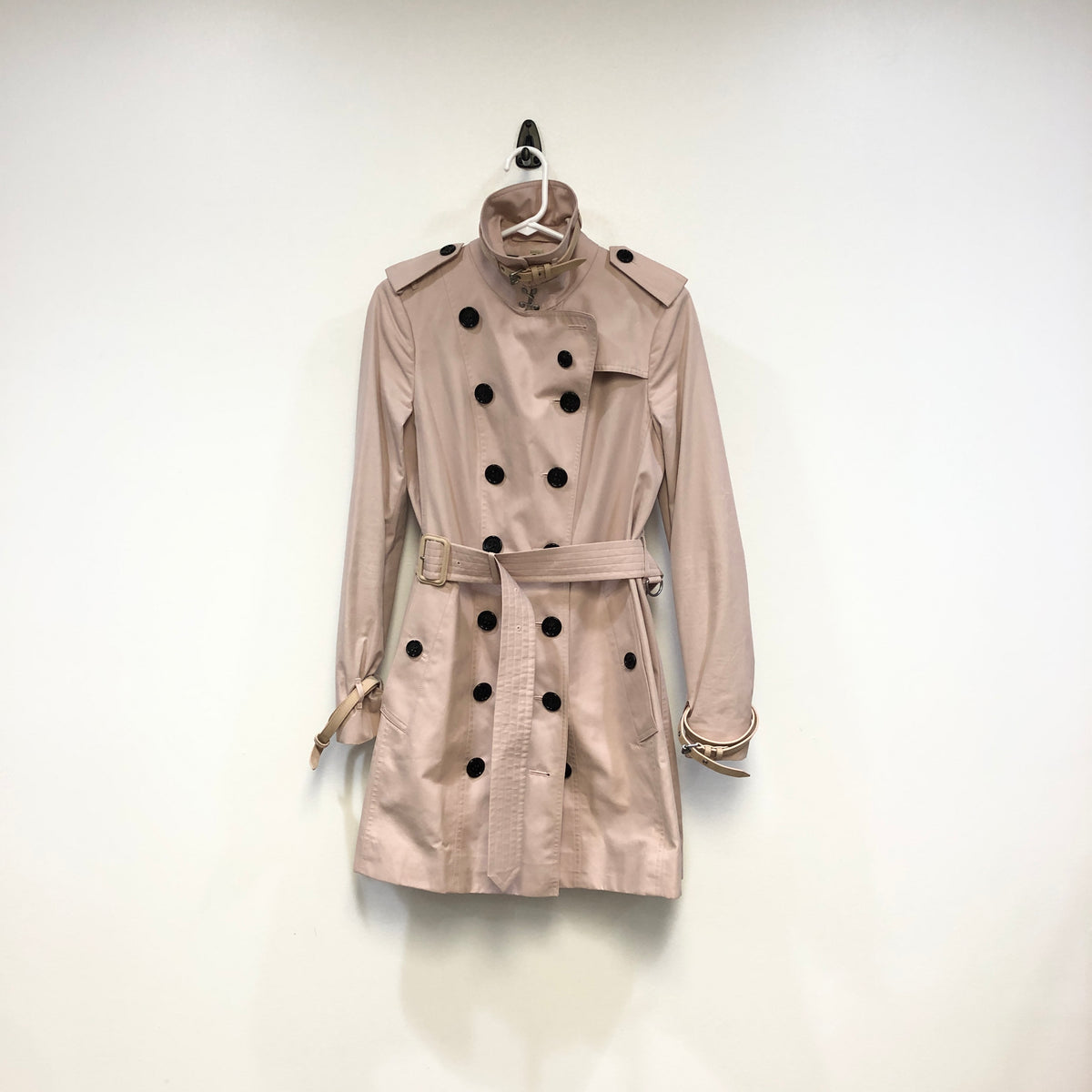 Burberry Dusty Pink Trench Coat US Size 8
