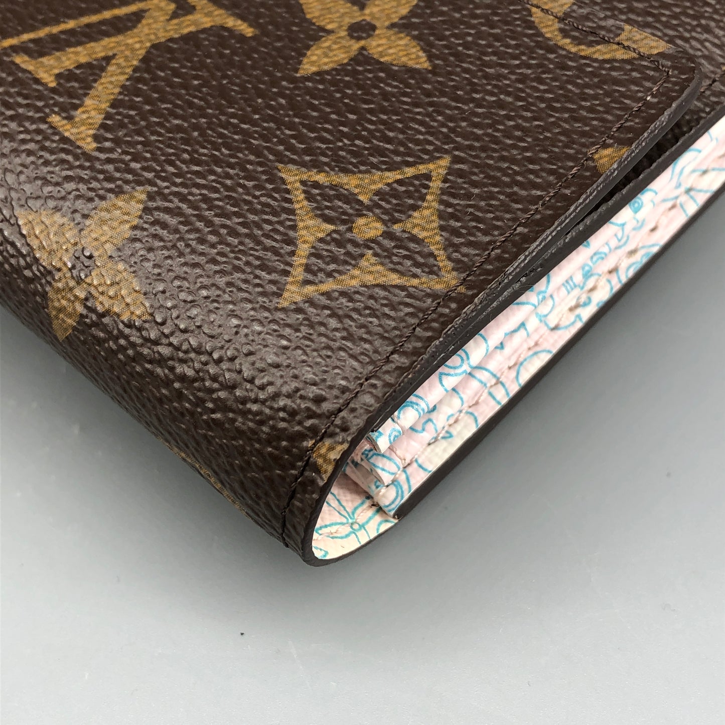 Louis Vuitton Monogram Sarah Wallet Brown