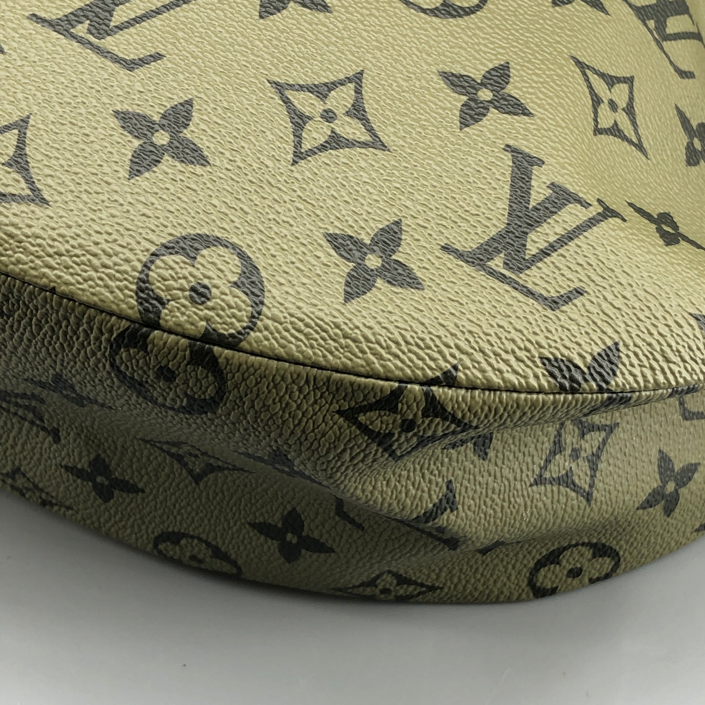Louis Vuitton Monogram Hamac Bag Khaki Green Vermillion Red
