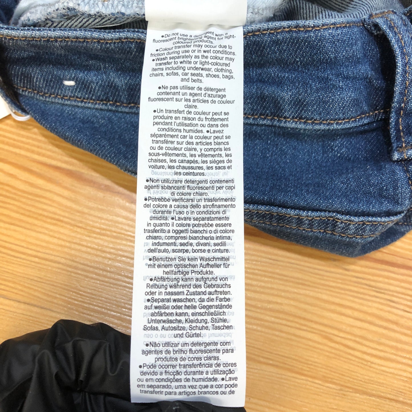 Muji Slim Fit Blue Denim Ankle Jeans
