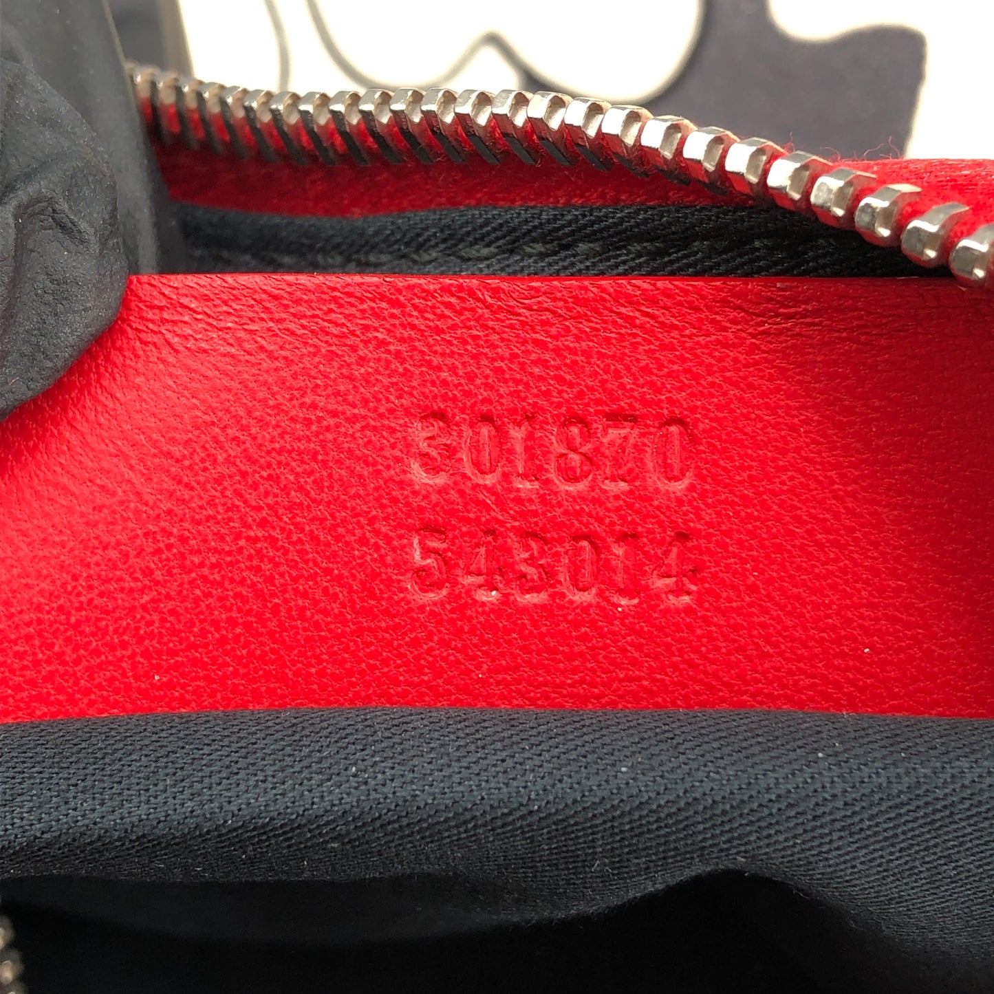Alexander McQueen De Manta Clutch Red/Cream