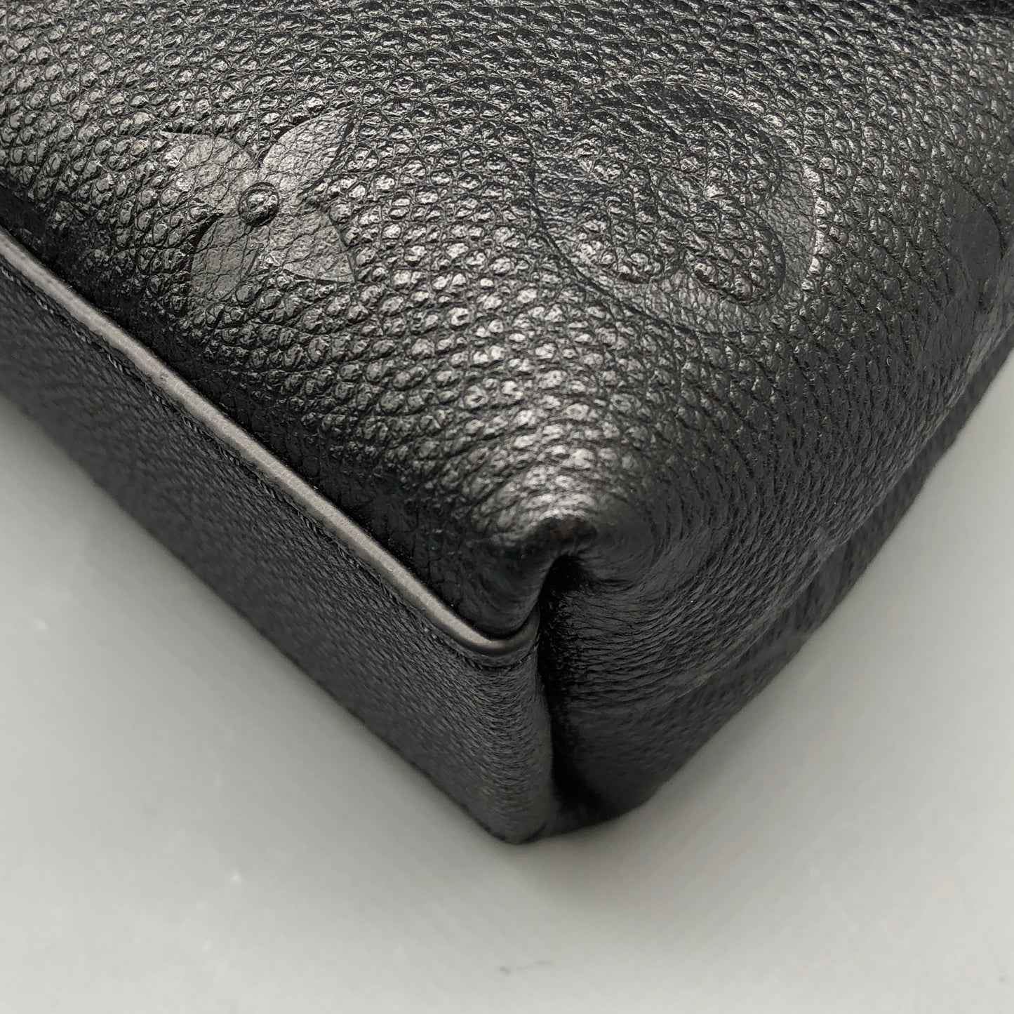 Louis Vuitton Madeleine Nano Monogram Empreinte Shoulder Bag Black