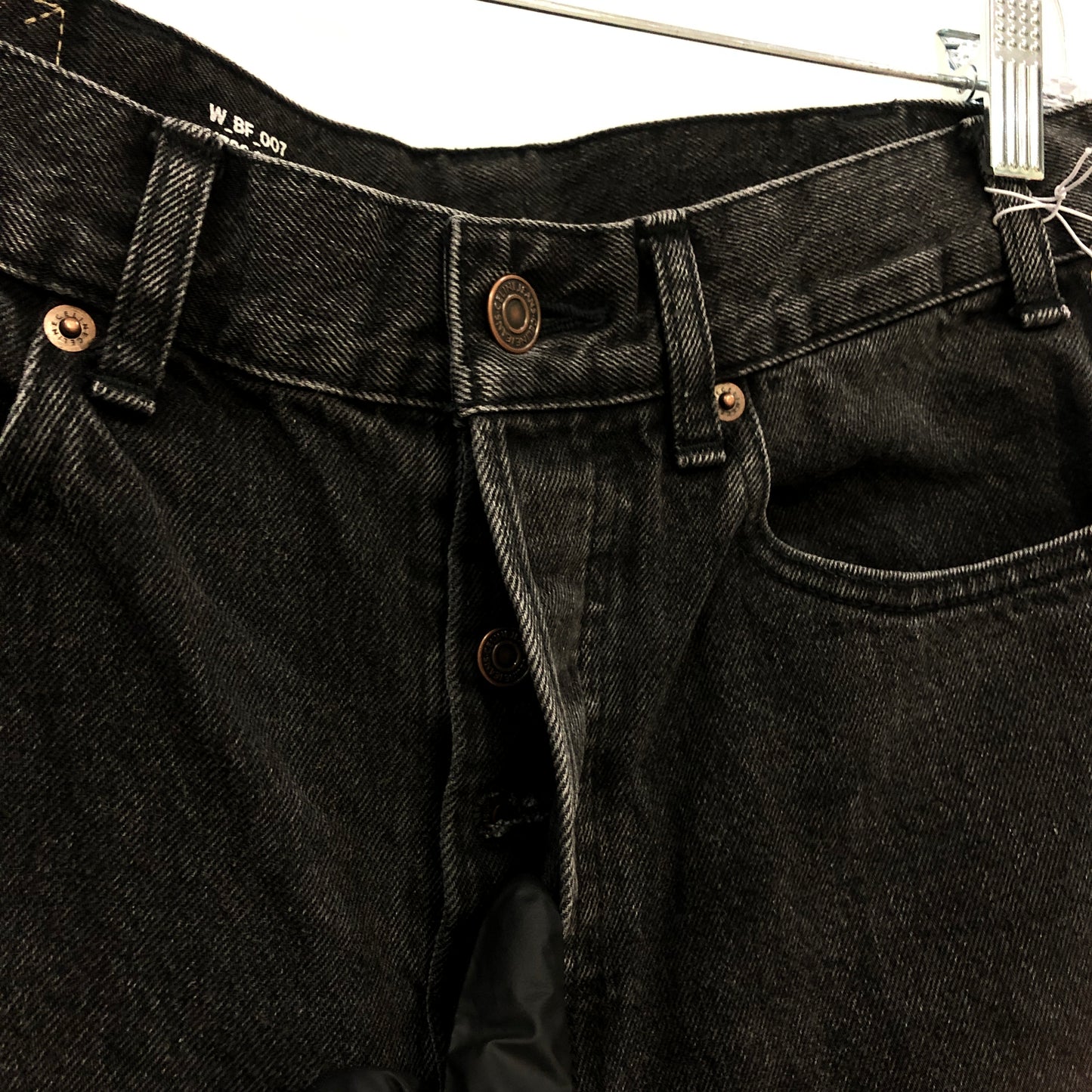 Celine Dark Grey Straight Leg Denim Jeans Size 26