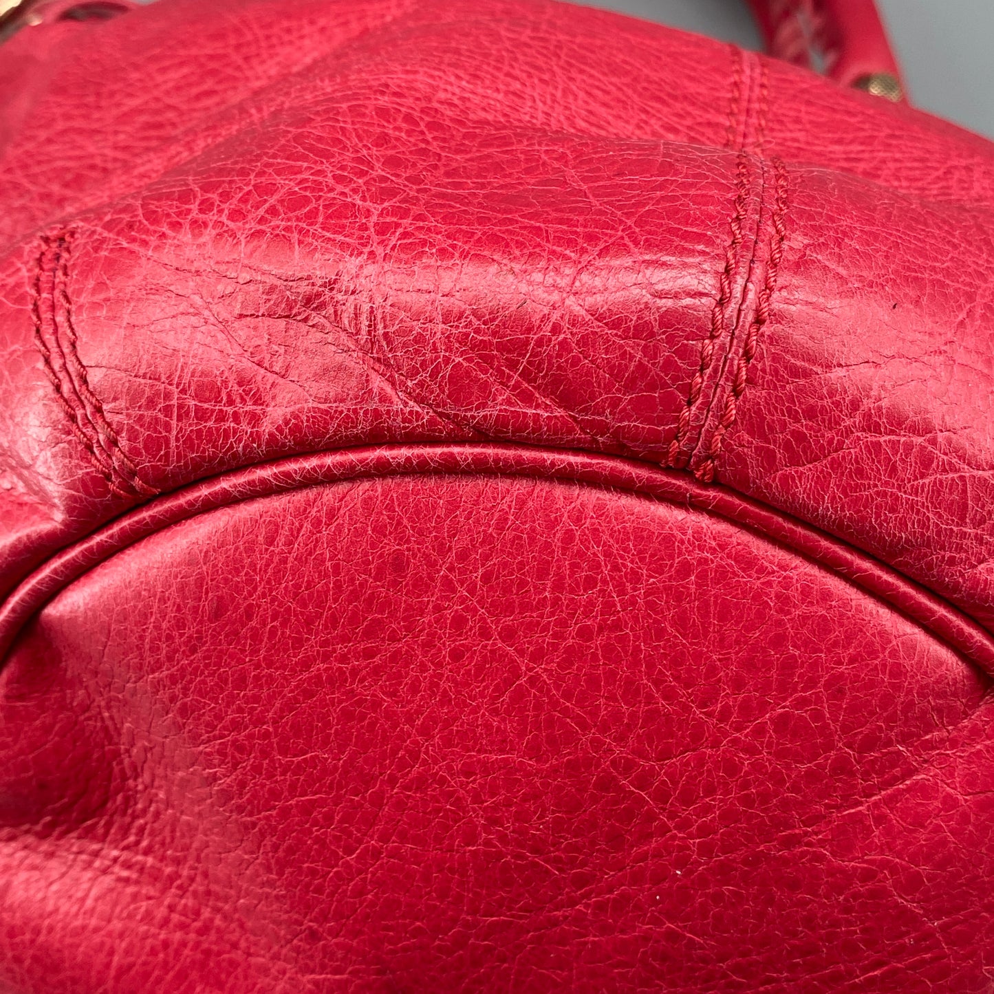 Balenciaga Giant Pompon Bag Pink