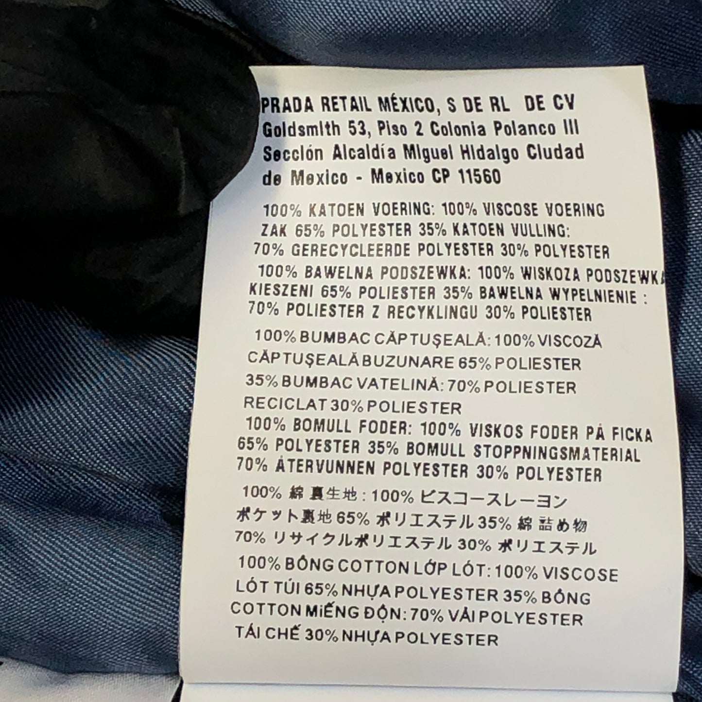Miu Miu Blue Denim Zip-Up Hooded Jacket Size 40