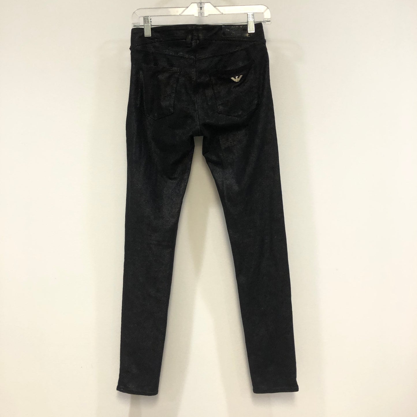 Armani Jeans Black Slim Skinny Denim Jeans Size 26