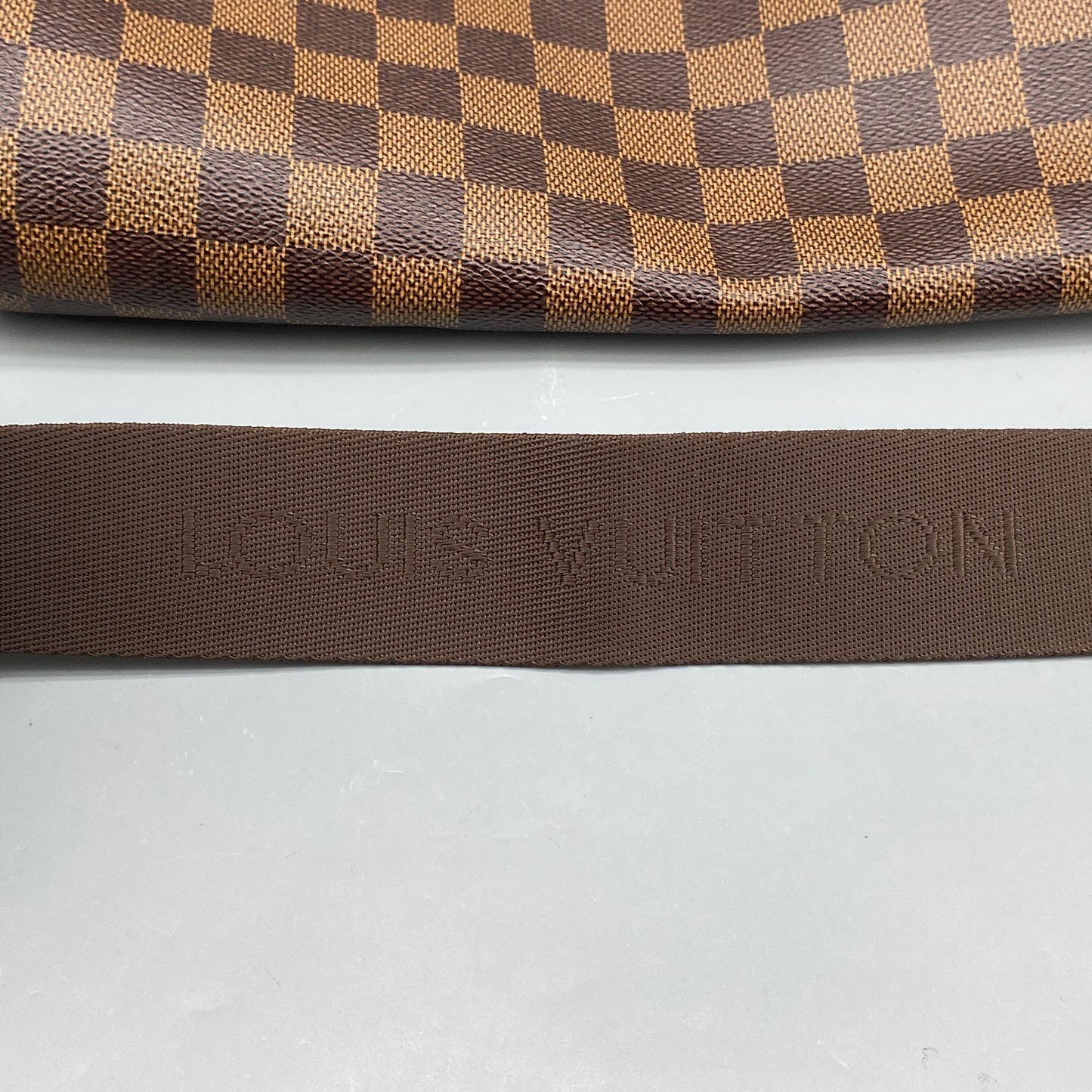 Louis Vuitton Brown Damier Ebene Canvas Messenger Shoulder Bag