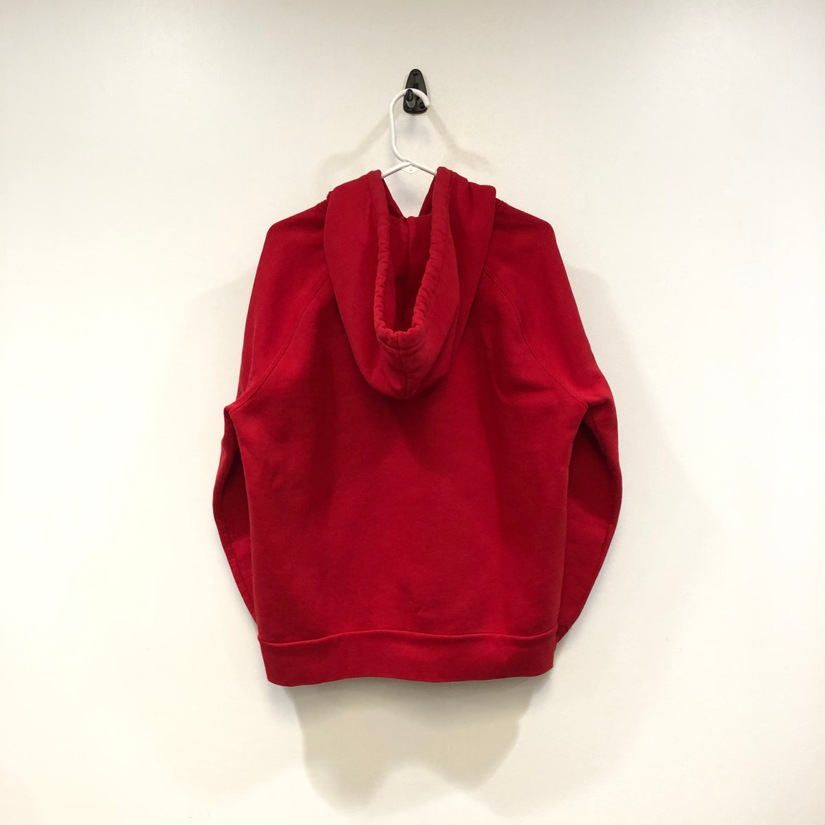 Burberry Red Vintage Crest Logo Hoodie Size M