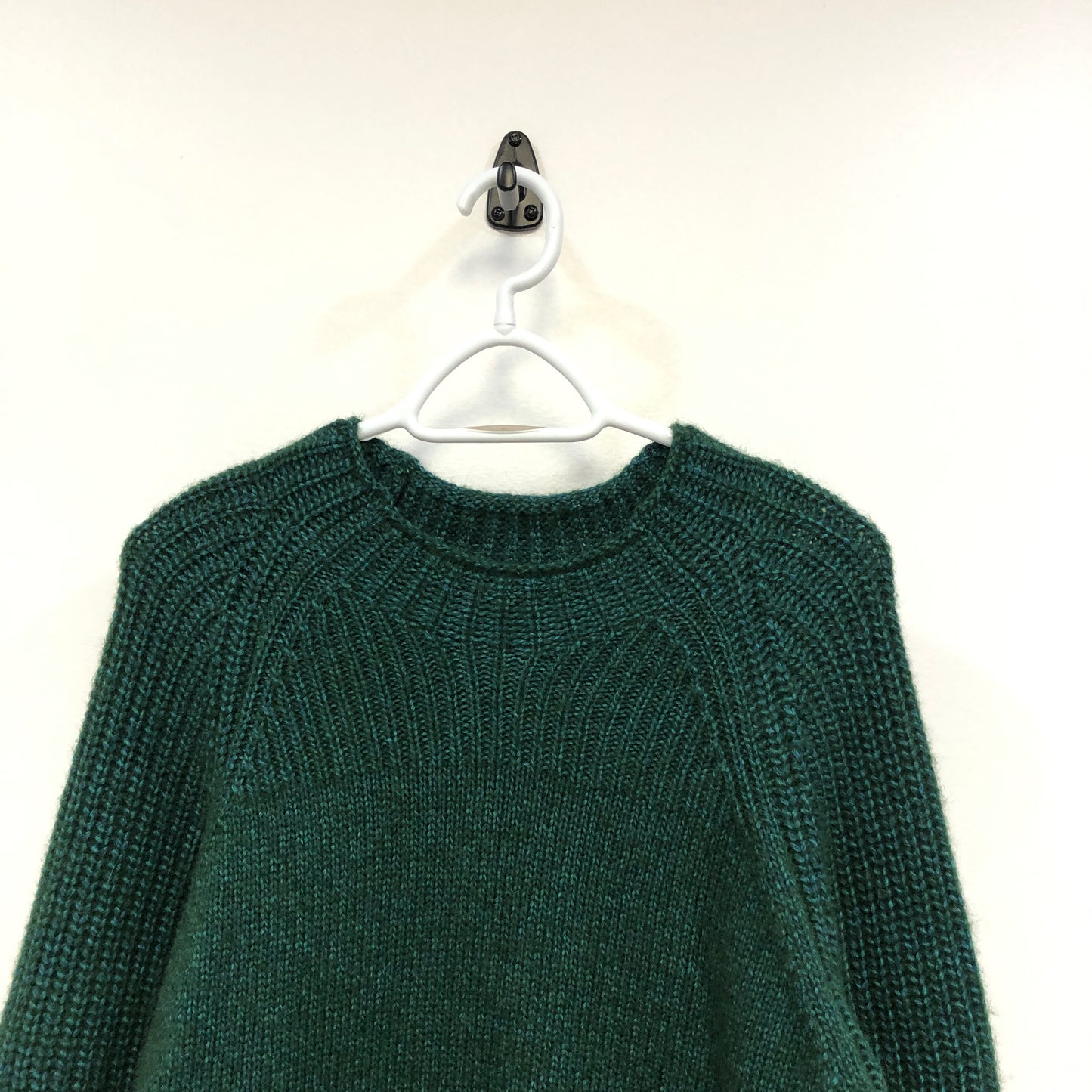 Paul Smith Dark Green Crew Neck Knit Sweater Size S