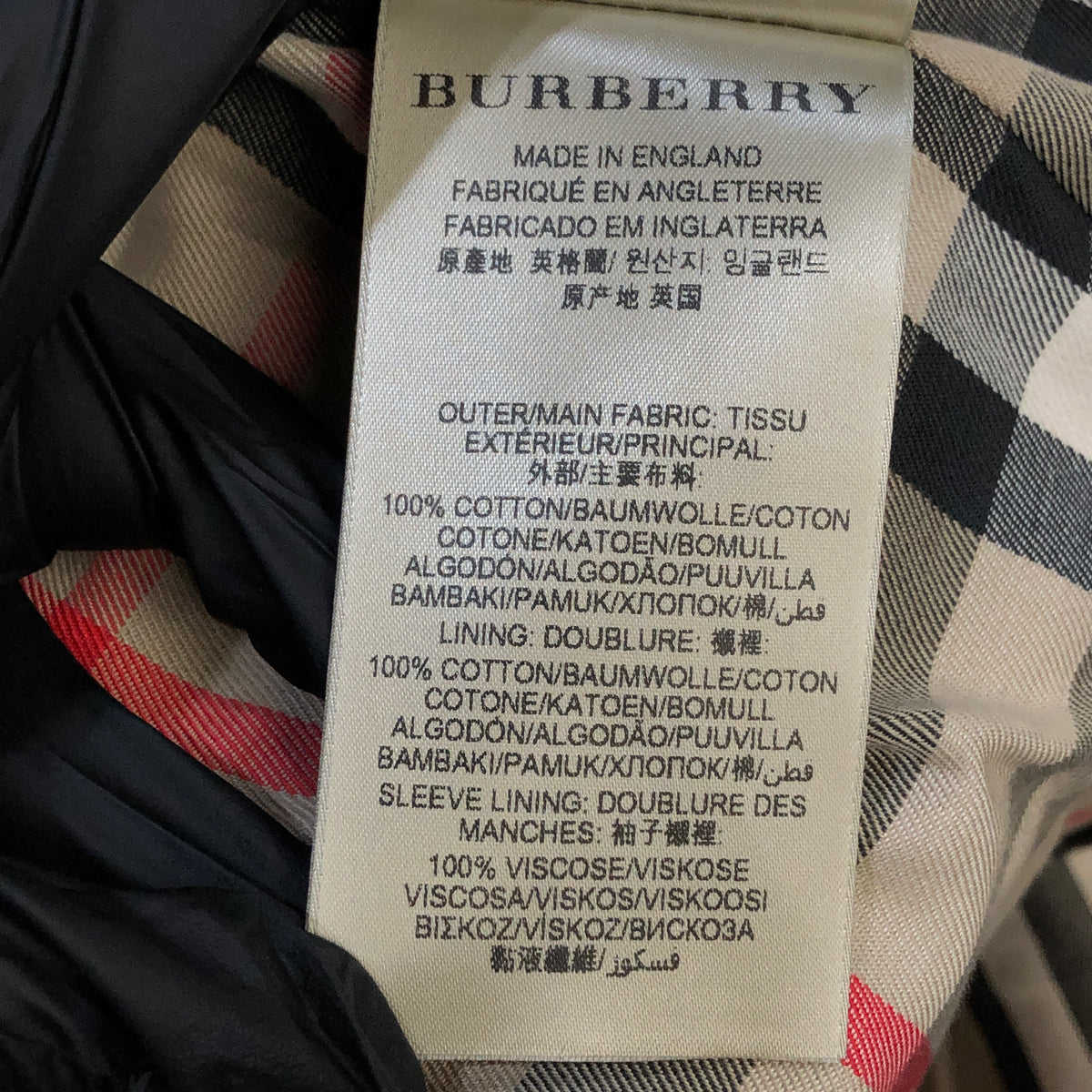 Burberry Khaki Trench Coat US Size 6