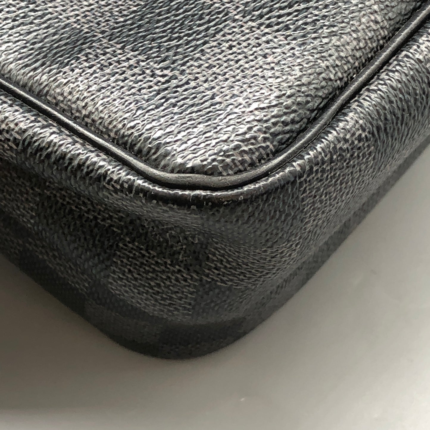 Louis Vuitton Damier Graphite Black Camera Bag