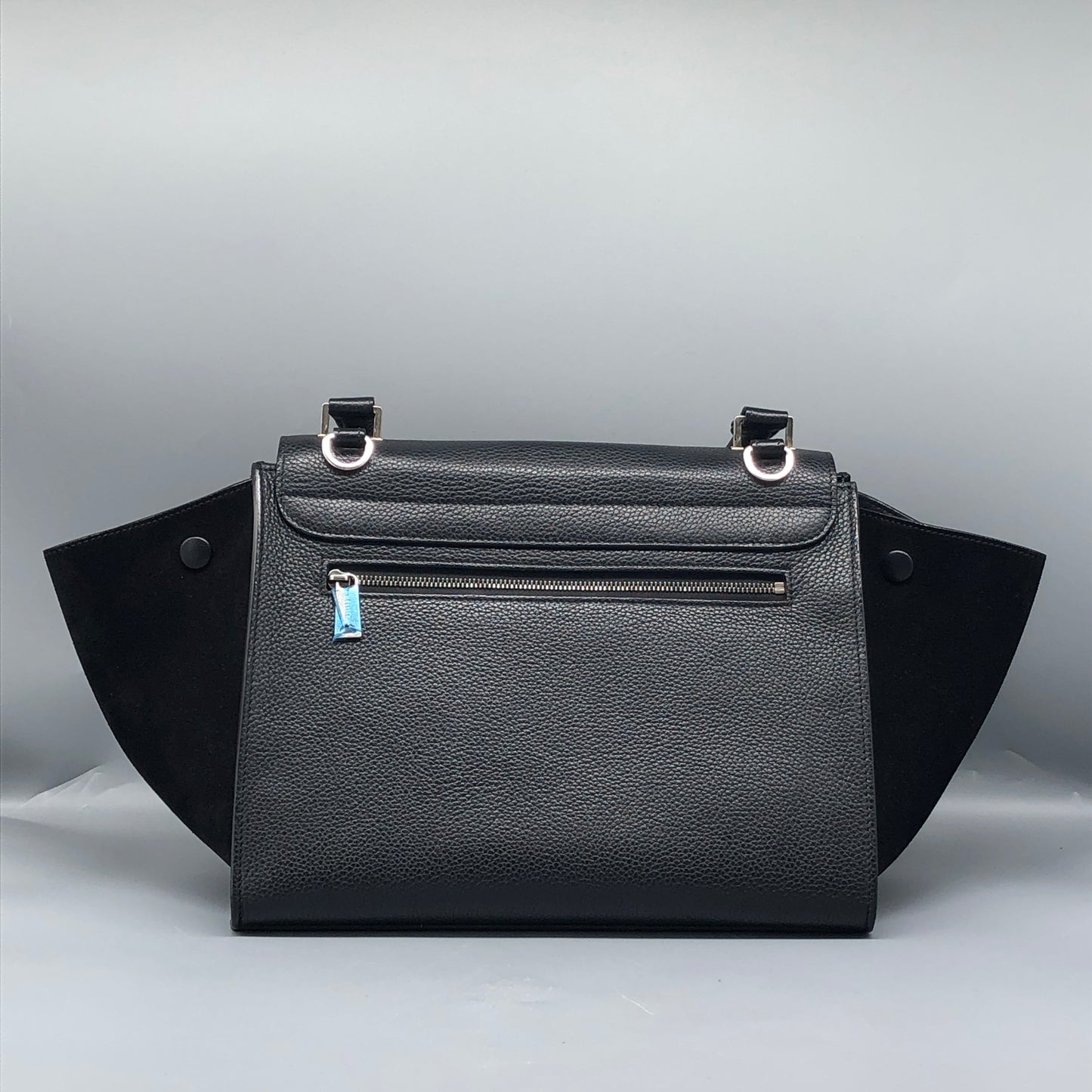 Celine Trapeze Top Handle Bag Black