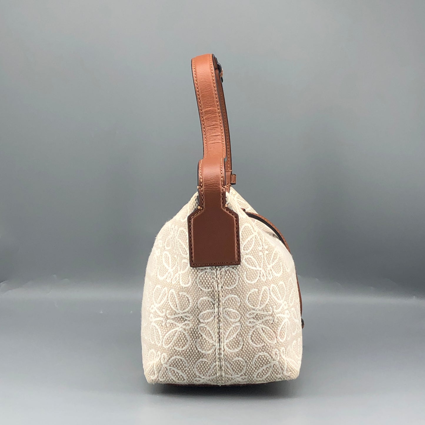 Loewe Anagram Jacquard Cbi Bag Beige/Caramel