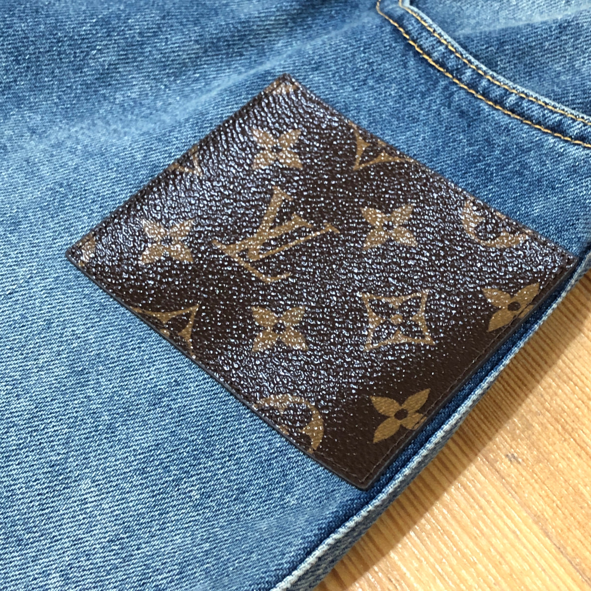 Louis Vuitton Blue Jeans size 38