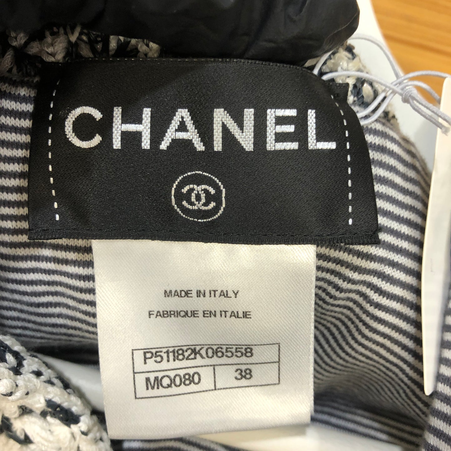 Chanel Tweed Knit Cardigan Size 38