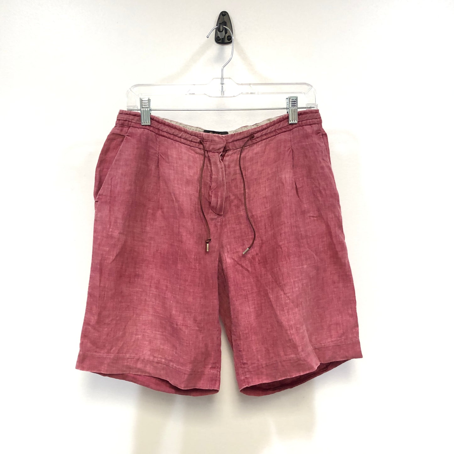 Loro Piana Dusty Rose Linen Shorts Size 42
