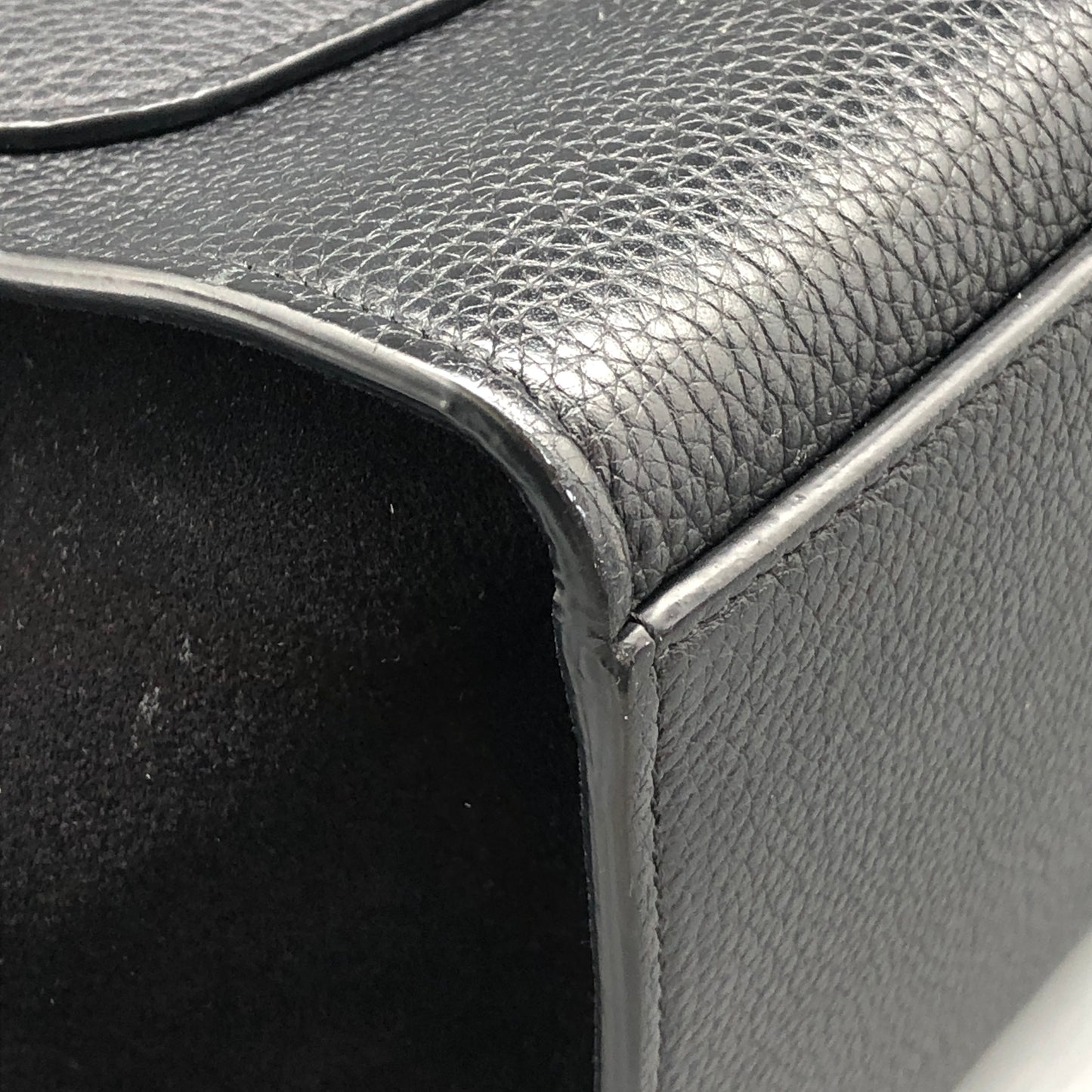 Celine Trapeze Top Handle Bag Black