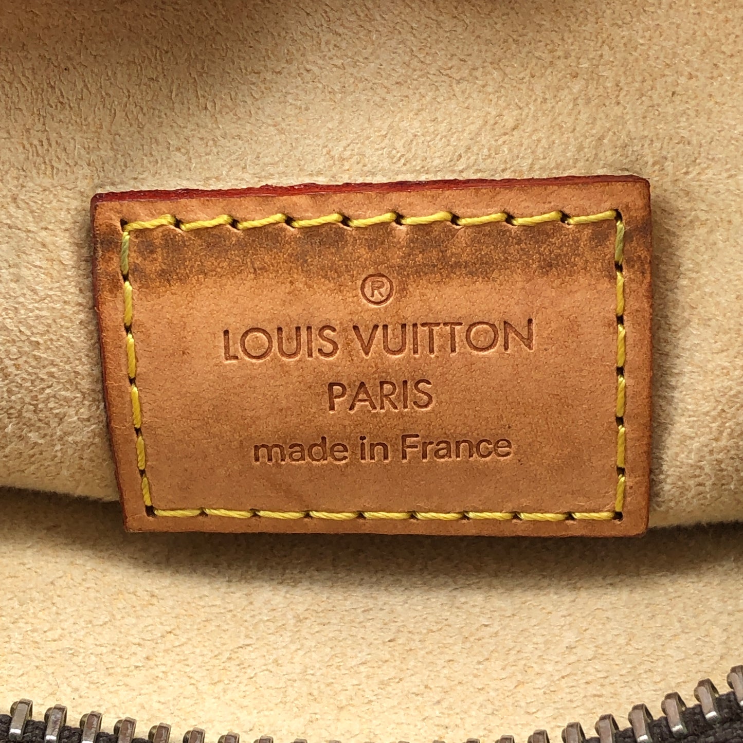 Louis Vuitton Hudson Monogram Canvas Shoulder Bag Brown