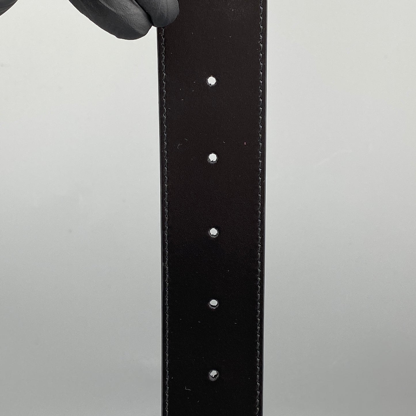 Bally Black Leather Men's Belt