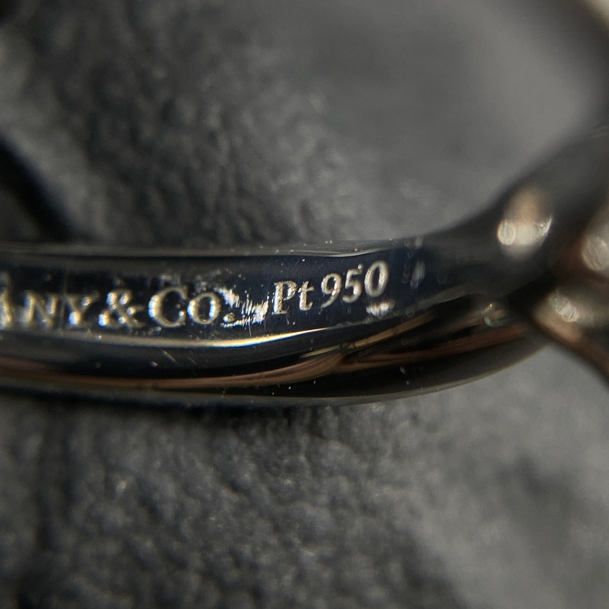 Tiffany & Co Pt950 Diamond Ring 51mm 0.21 Carat