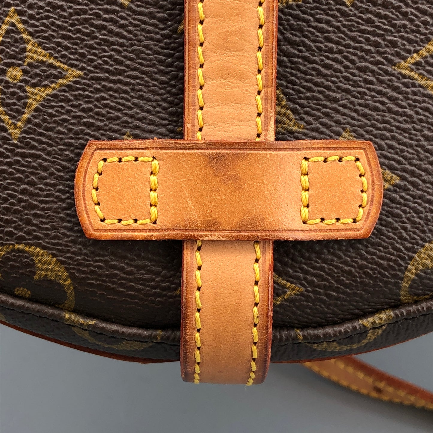 Louis Vuitton Vintage Monogram Chantilly Crossbody Bag Brown