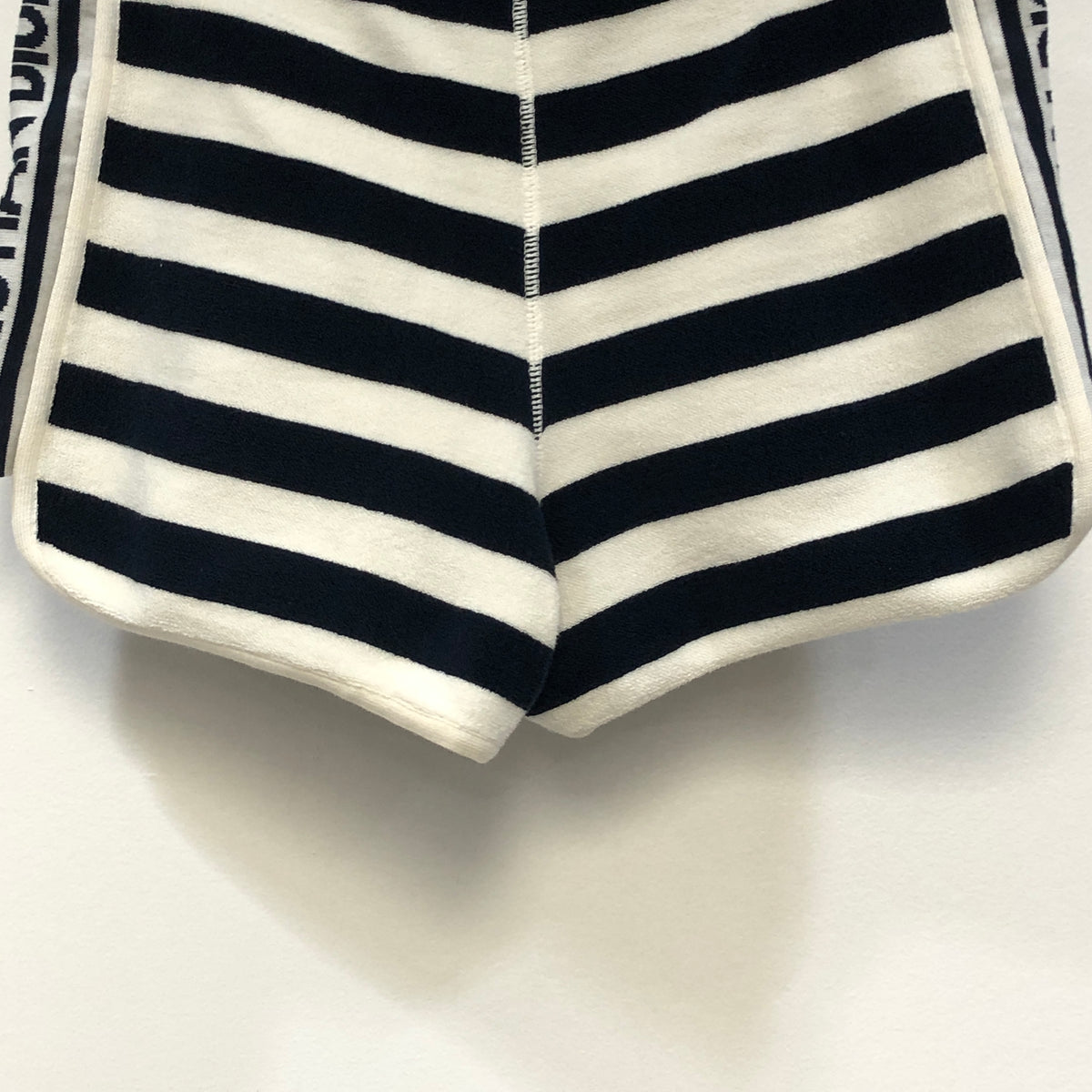 Dior Black & white Striped Shorts US size 6