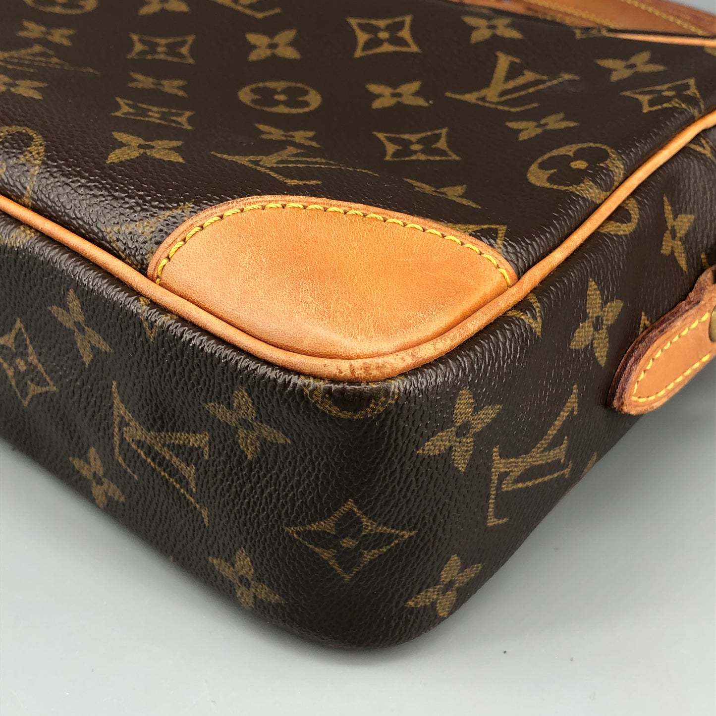 Louis Vuitton Trocadero 27 Monogram Canvas Shoulder Bag Brown