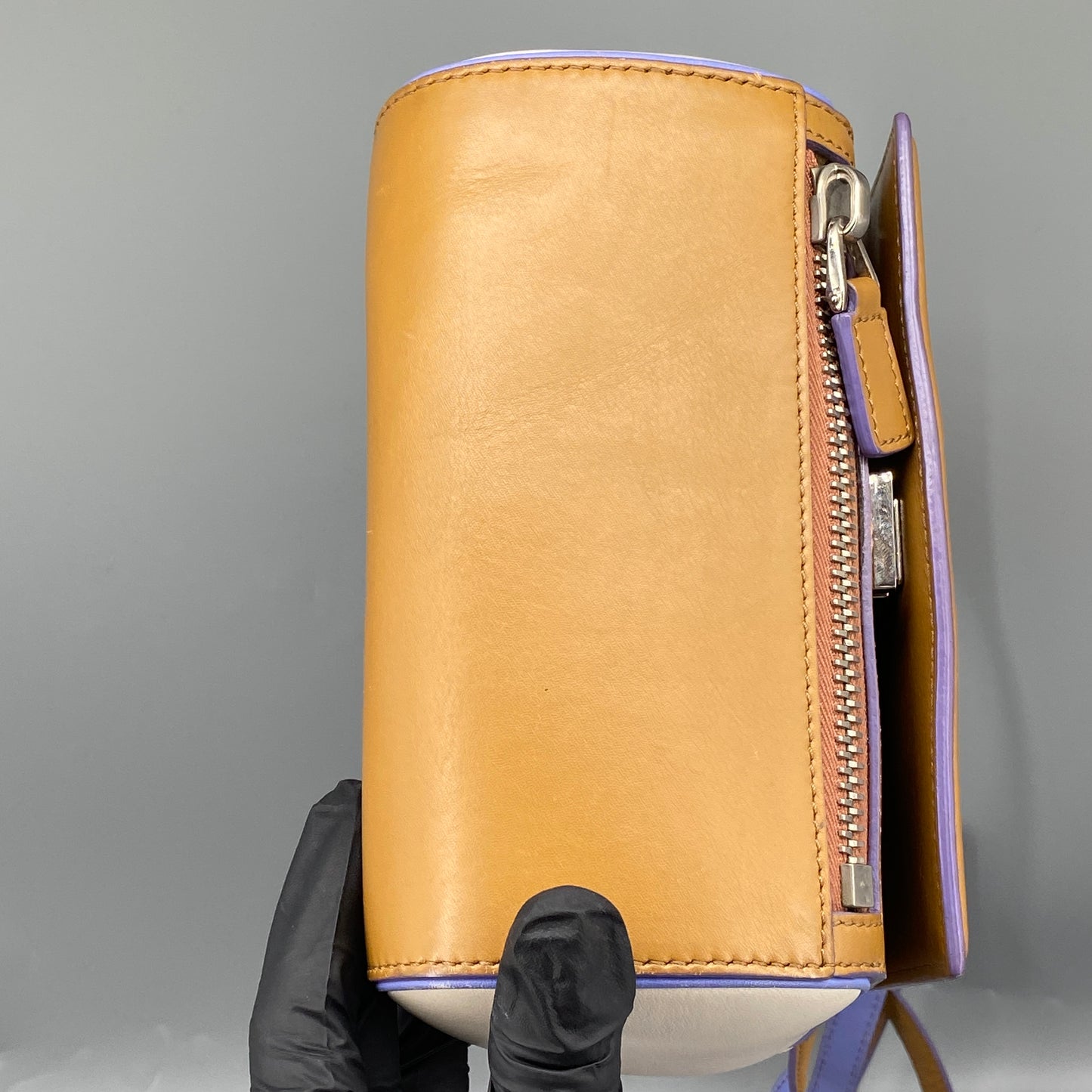 Givenchy Pandora Pure Crossbody Bag Caramel Purple White